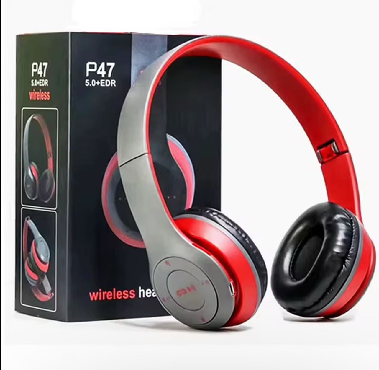 P47 Overhead Headphones Wireless Headset P47 Fone De Ouvido Auriculares Wireless Cell Phone Headset