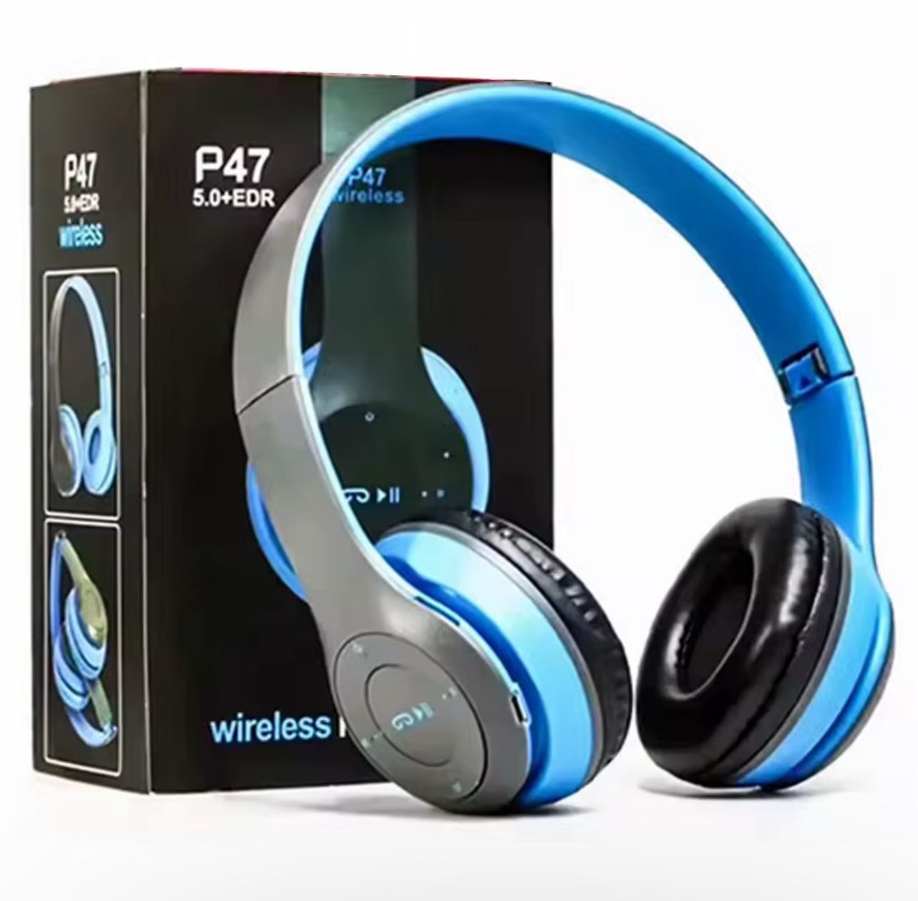 P47 Overhead Headphones Wireless Headset P47 Fone De Ouvido Auriculares Wireless Cell Phone Headset