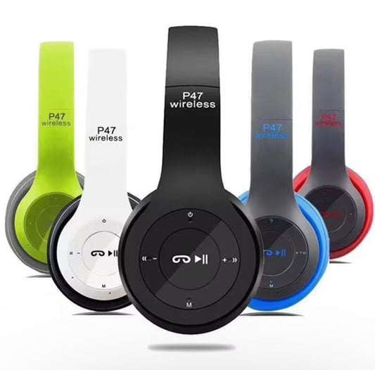 P47 Overhead Headphones Wireless Headset P47 Fone De Ouvido Auriculares Wireless Cell Phone Headset